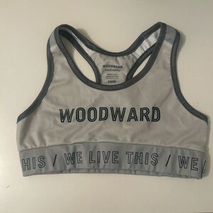 woodward camp sports bra